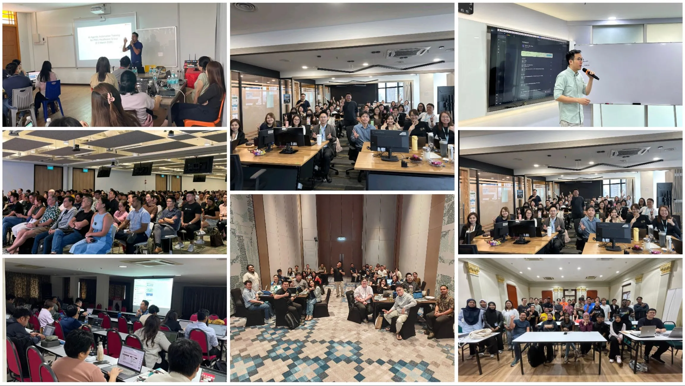 AITraining2U Workshop Experience Collage