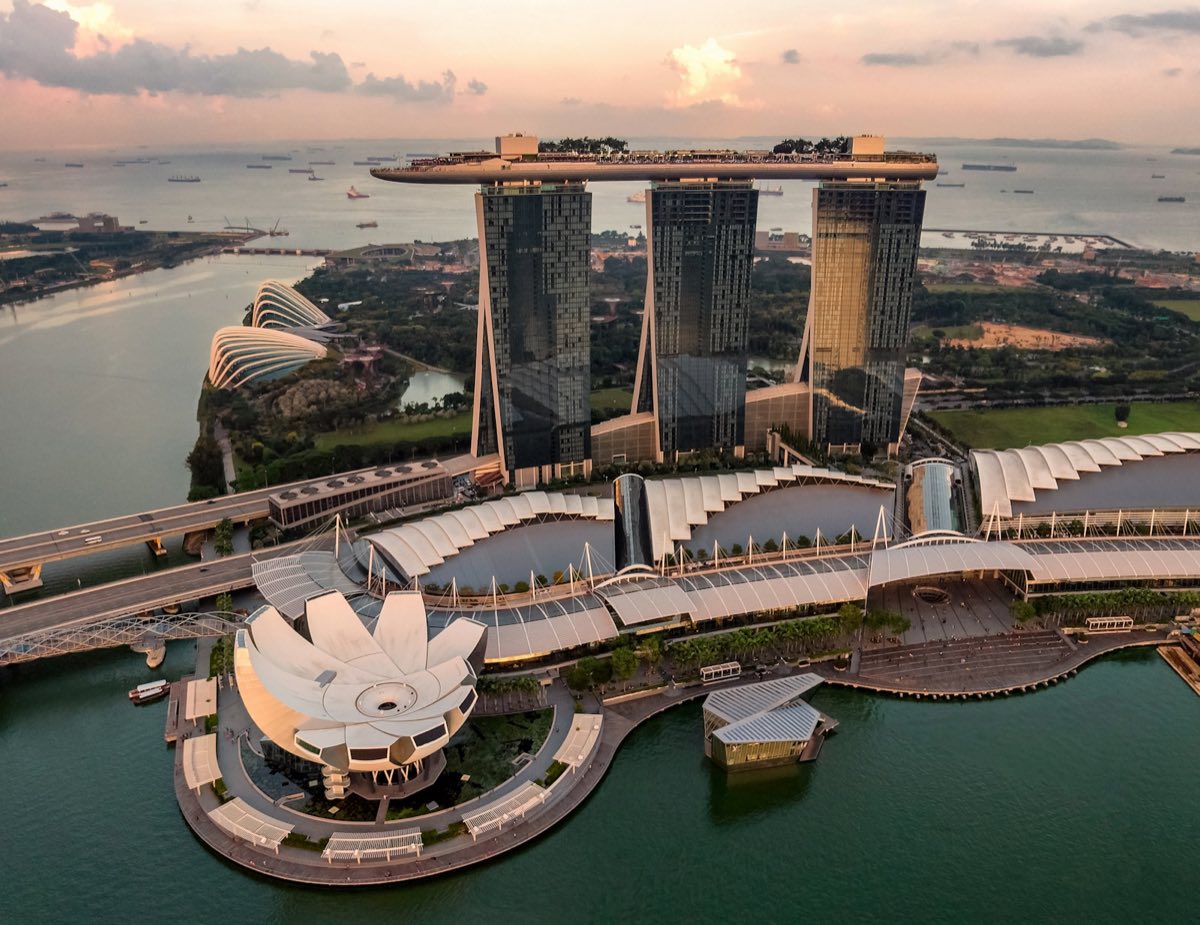 Singapore Marina Bay skyline — AITraining2U runs corporate AI training for Singapore teams
