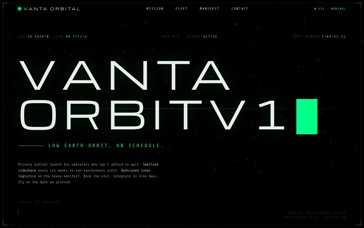 Vanta Orbital